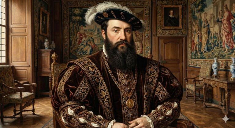 La barba De Francisco I de Francia